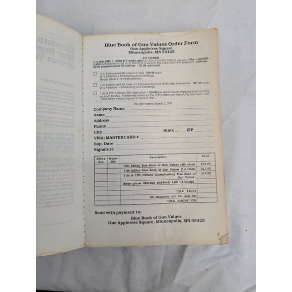 Blue Book of Gun Values Eleventh Edition by S.P. Fjestad Preowned - Picture 7 of 10